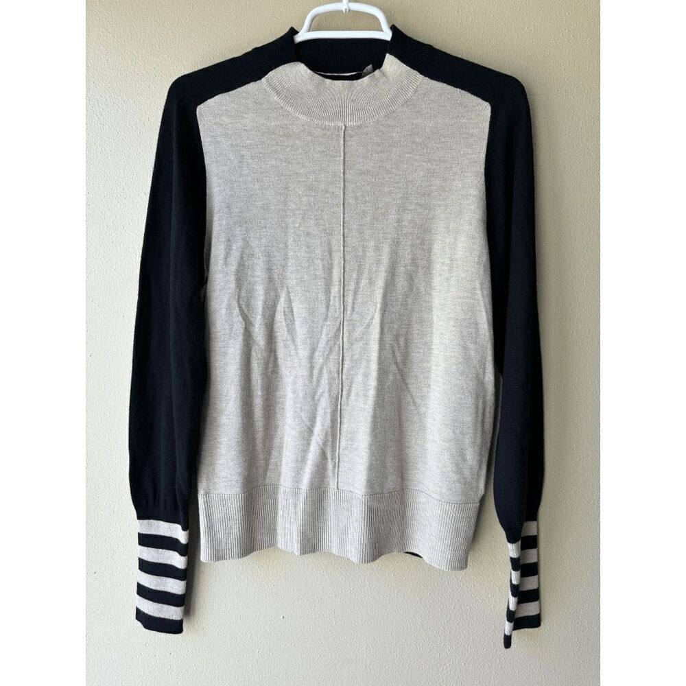 Summum Trui Colorblock Wool Blend Sweater Womens Size Small